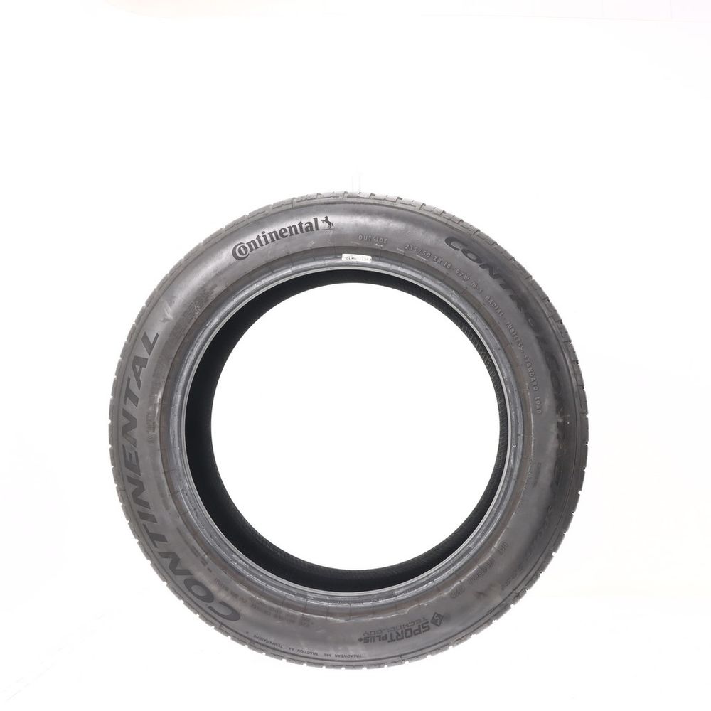 Set of (2) Used 235/50ZR18 Continental ControlContact Sport SRS Plus 97W - 6.5-8/32 - Image 3