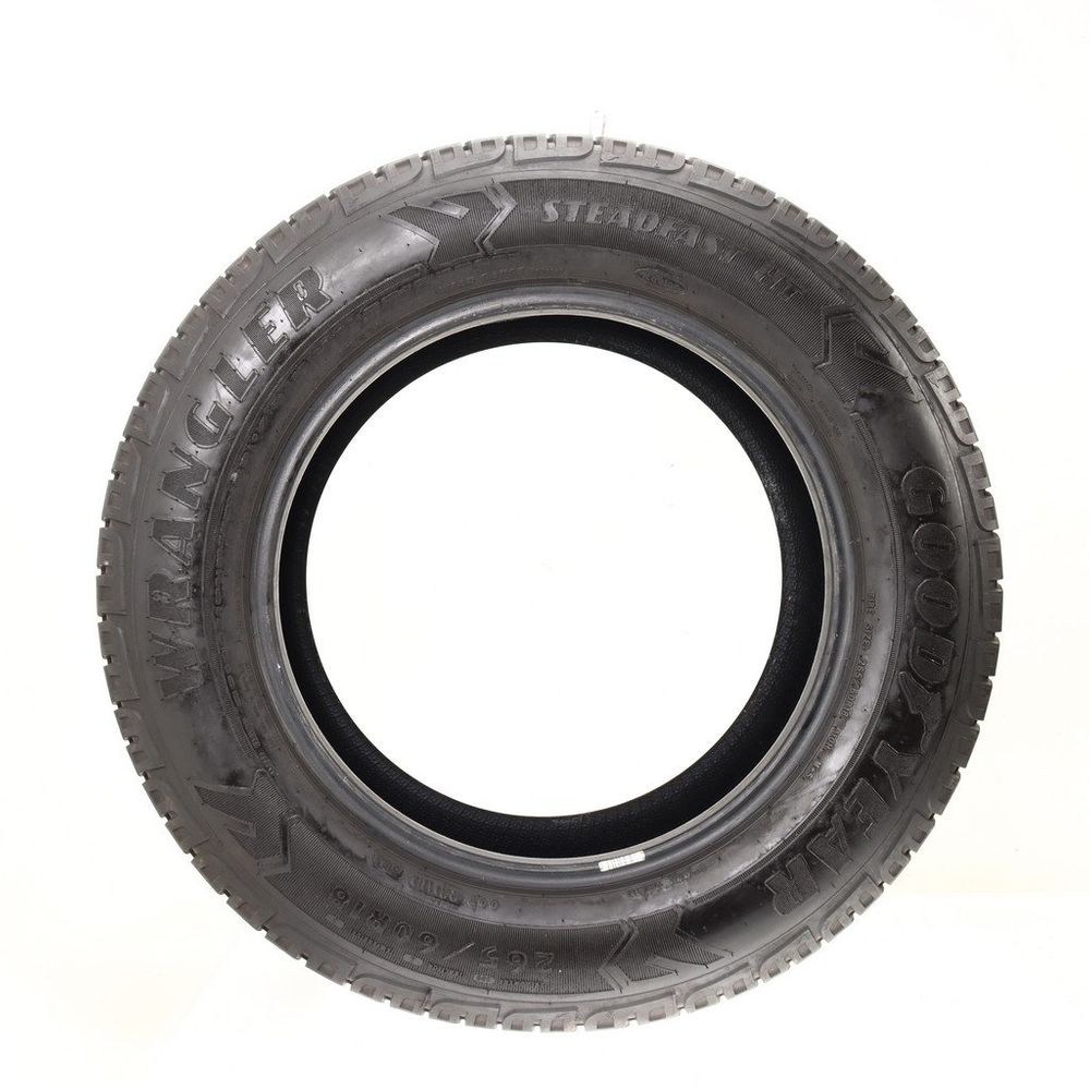 Set of (2) Used 265/60R18 Goodyear Wrangler Steadfast HT Kevlar 110H - 8.5-10/32 - Image 3