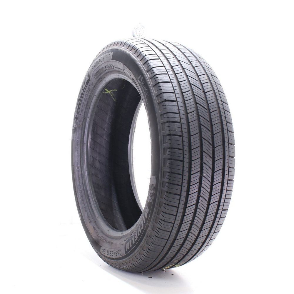 Set of (4) Used 255/55R20 Michelin Primacy A/S 110V - 7-8.5/32 - Image 1