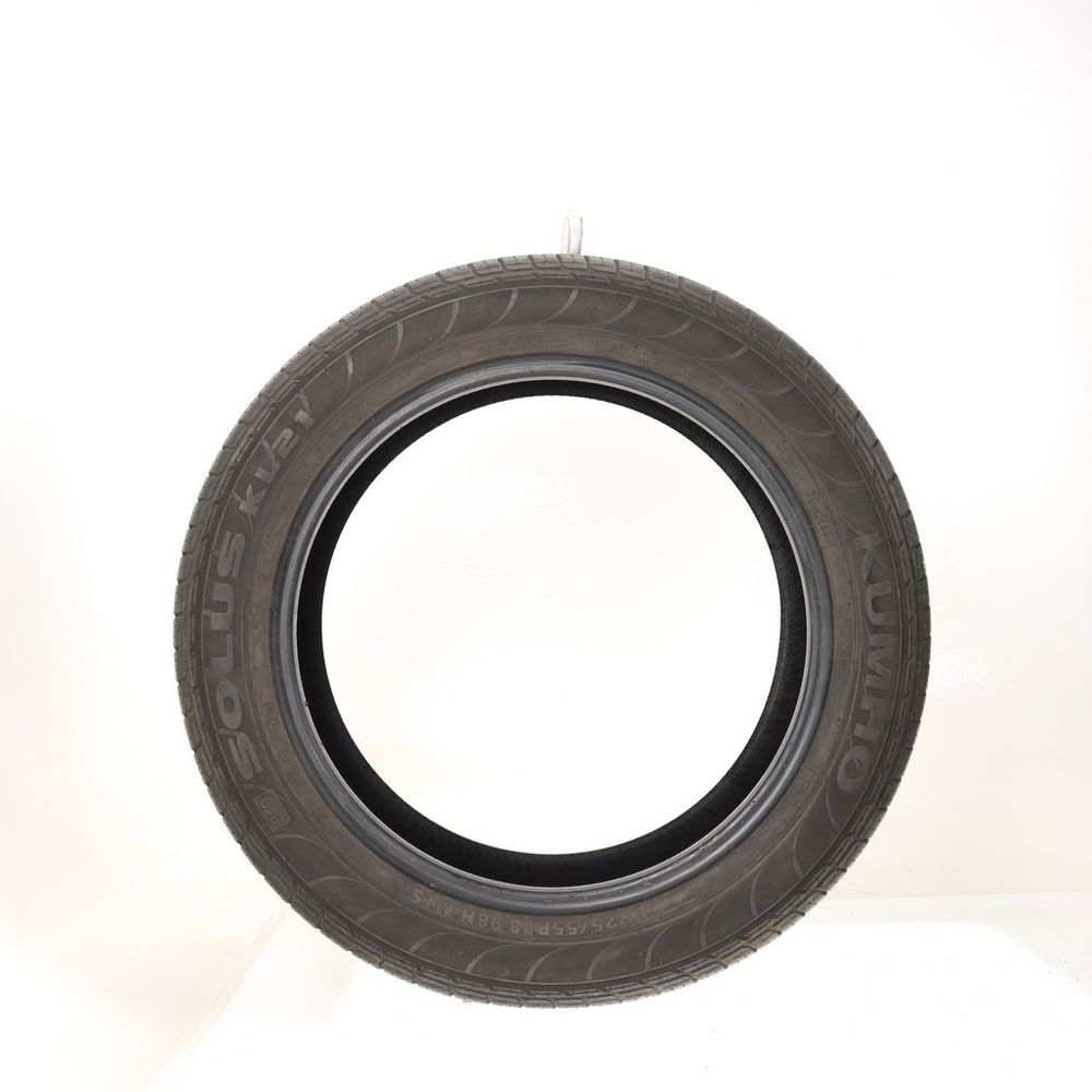 Set of (2) Used 225/55R18 Kumho Eco Solus KL21 98H - 6-7/32 - Image 3
