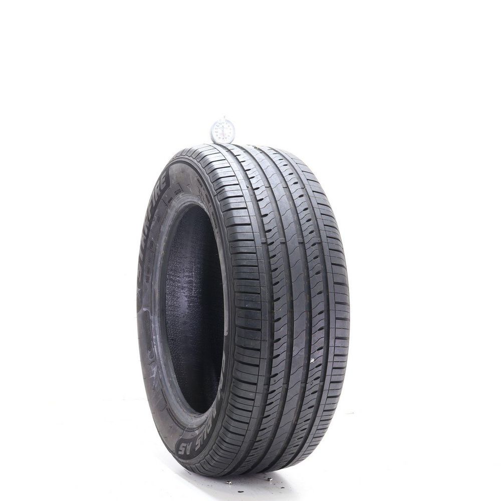 Set of (2) Used 215/55R16 Starfire Solarus A/S 97H - 6.5-8/32 - Image 1