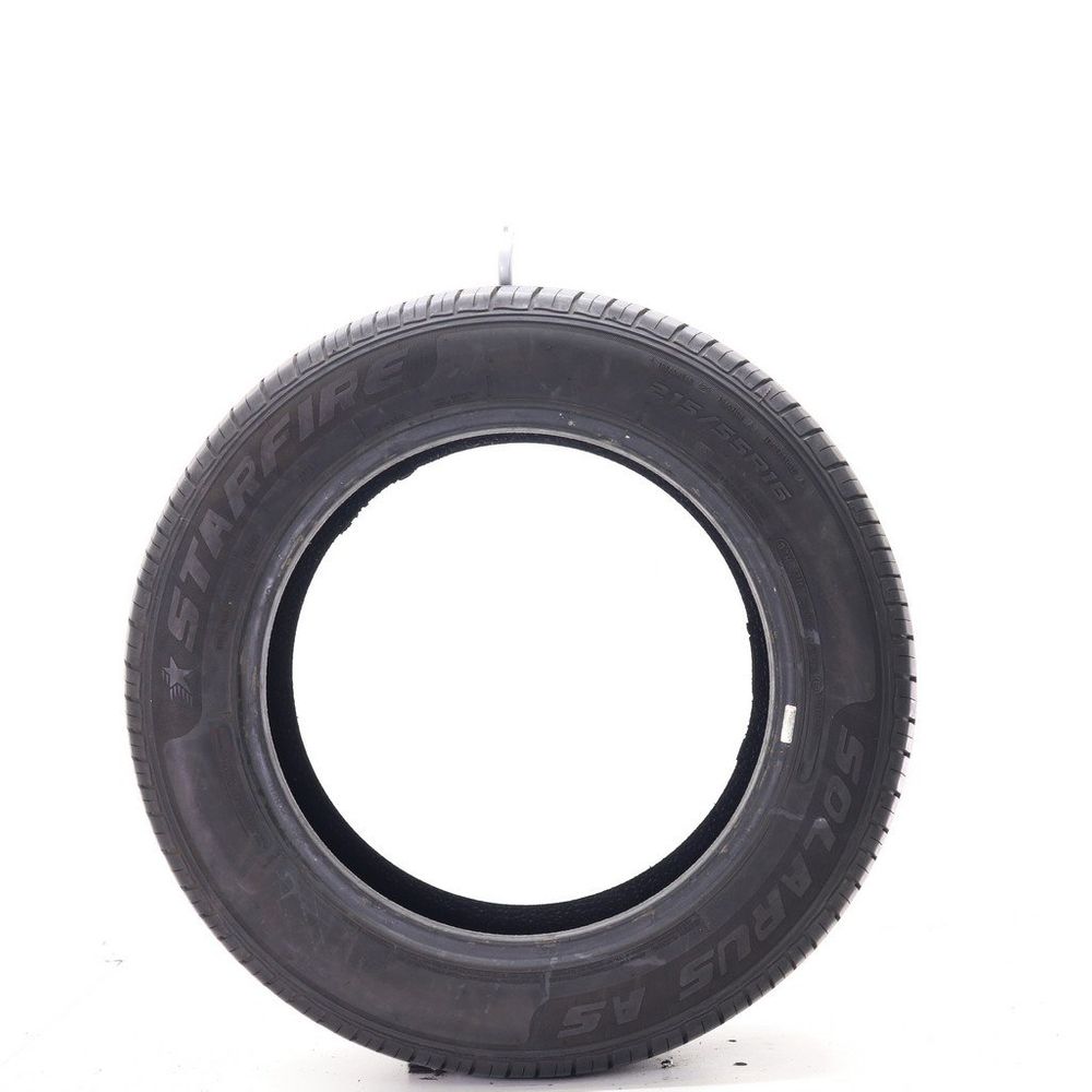 Set of (2) Used 215/55R16 Starfire Solarus A/S 97H - 6.5-8/32 - Image 3