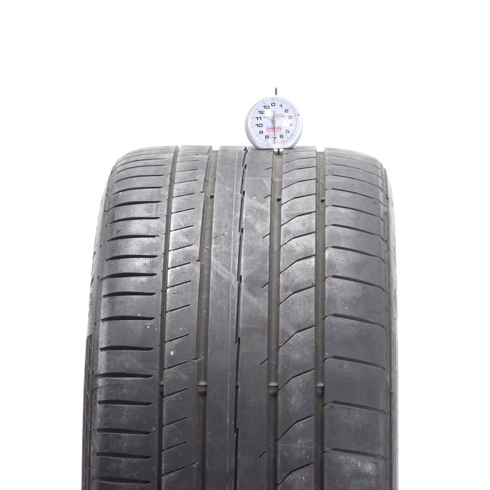 Set of (2) Used 255/35ZR18 Continental ContiSportContact 5P MO 94Y - 7-7.5/32 - Image 2