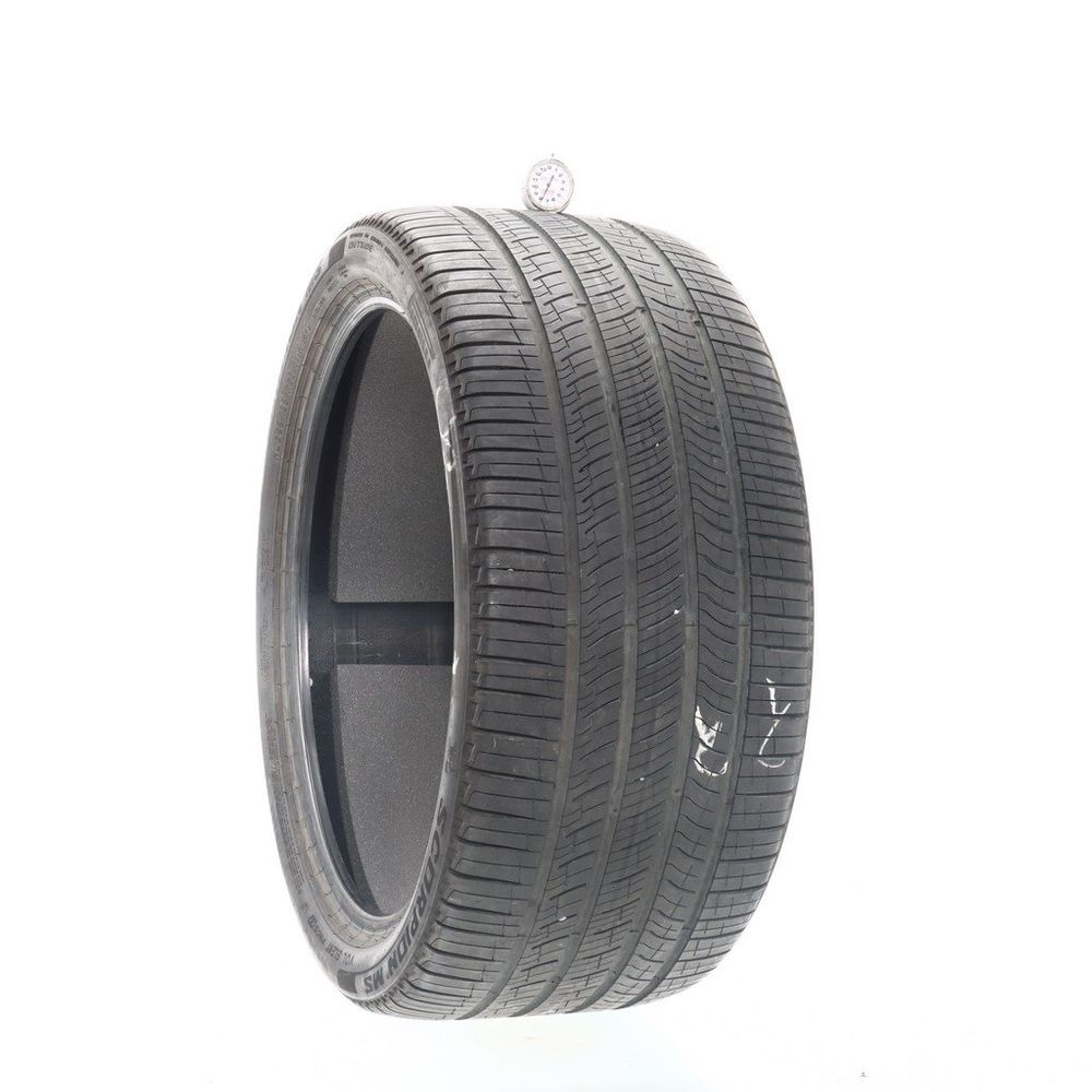 Set of (2) Used 295/35R22 Pirelli Scorpion MS VOL Elect PNCS 111H - 7.5/32 - Image 1