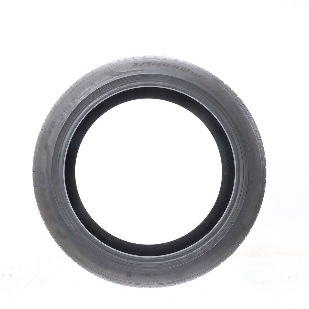 Set of (2) Used 275/40R21 Pirelli P Zero Run Flat 107Y - 6-6.5/32 - Image 3