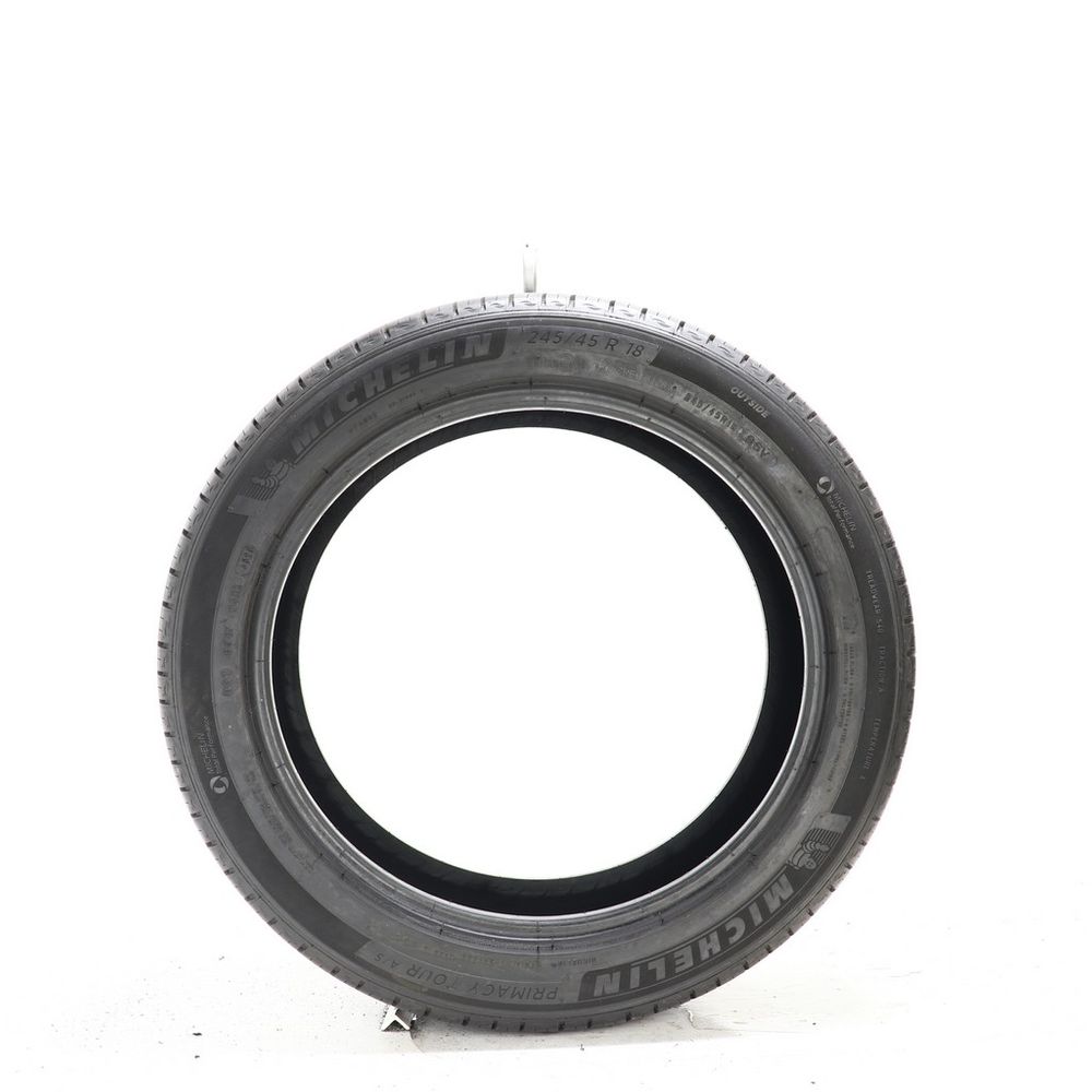 Set of (2) Used 245/45R18 Michelin Primacy Tour A/S Selfseal 96V - 8.5-9.5/32 - Image 3
