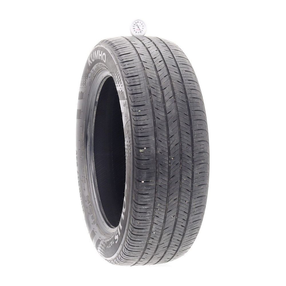 Set of (4) Used 215/55R17 Kumho Solus TA31 Plus 94V - 5.5-7/32 - Image 1
