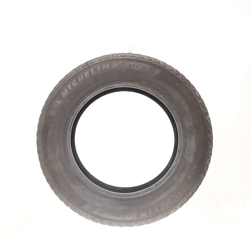 Set of (2) Used 235/60R17 Michelin X-Ice Snow SUV 106T - 8-9.5/32 - Image 6
