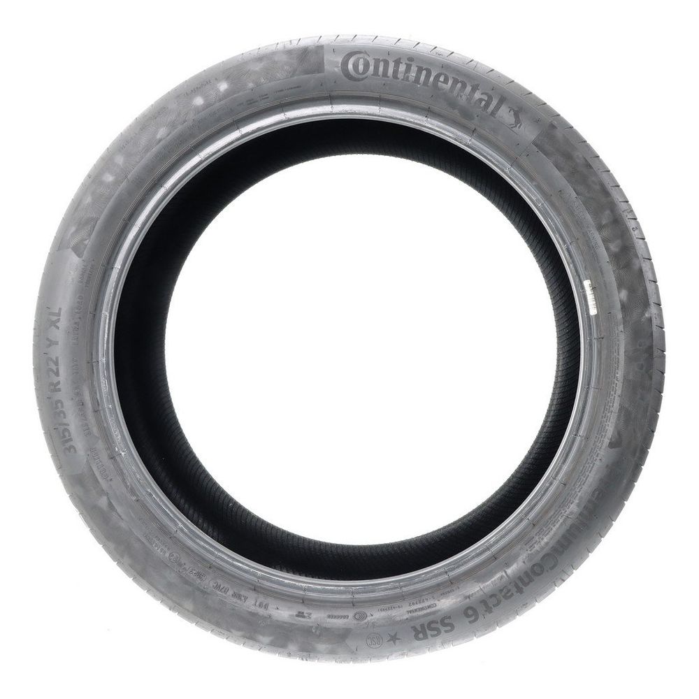 Set of (2) Used 315/35R22 Continental PremiumContact 6 SSR 111Y - 6.5-7.5/32 - Image 6