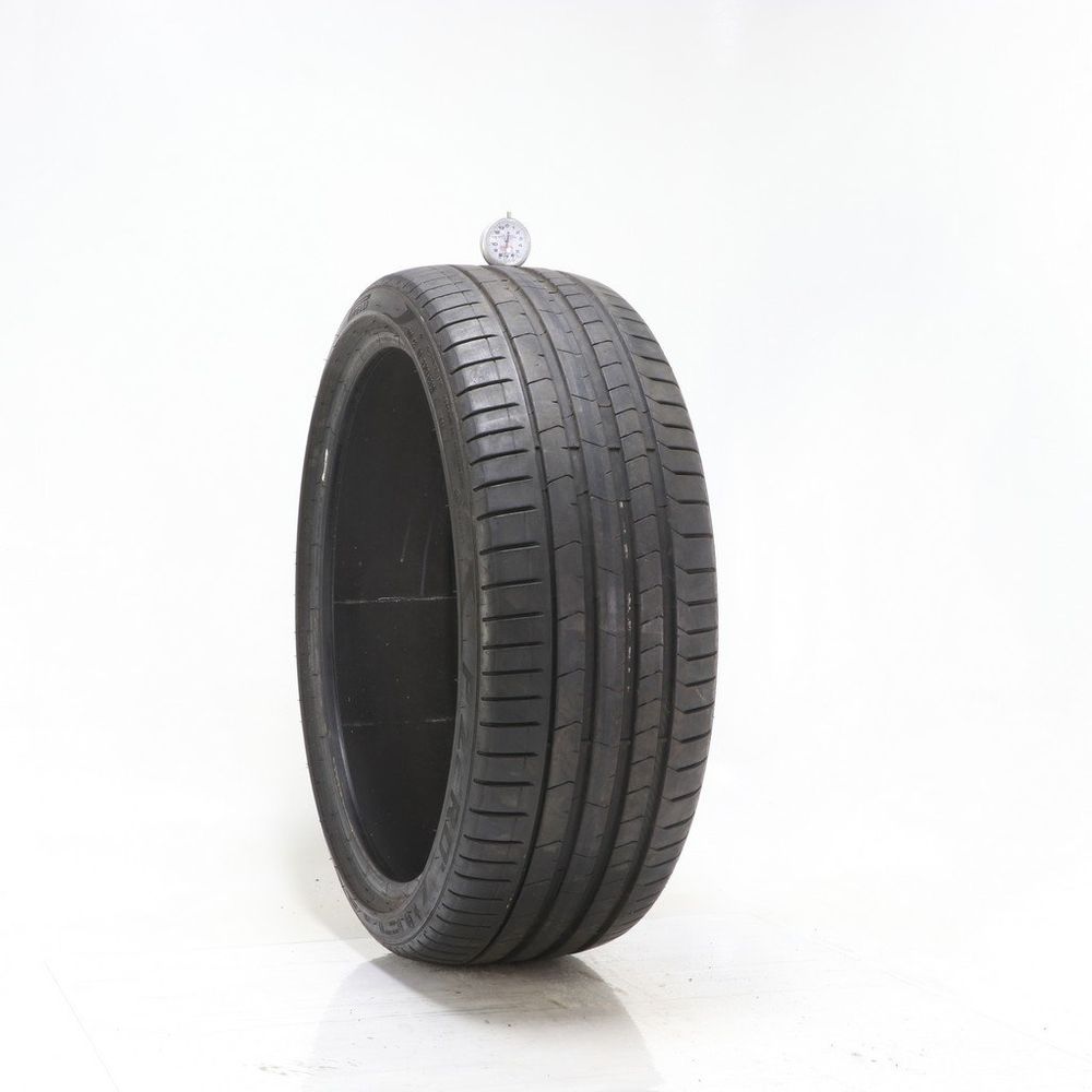 Set of (2) Used 245/35R21 Pirelli P Zero PZ4 Run Flat 96Y - 7-8.5/32 - Image 1