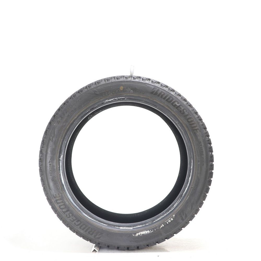 Set of (2) Used 225/45R17 Bridgestone Blizzak WS90 Studless 91H - 10-11/32 - Image 6