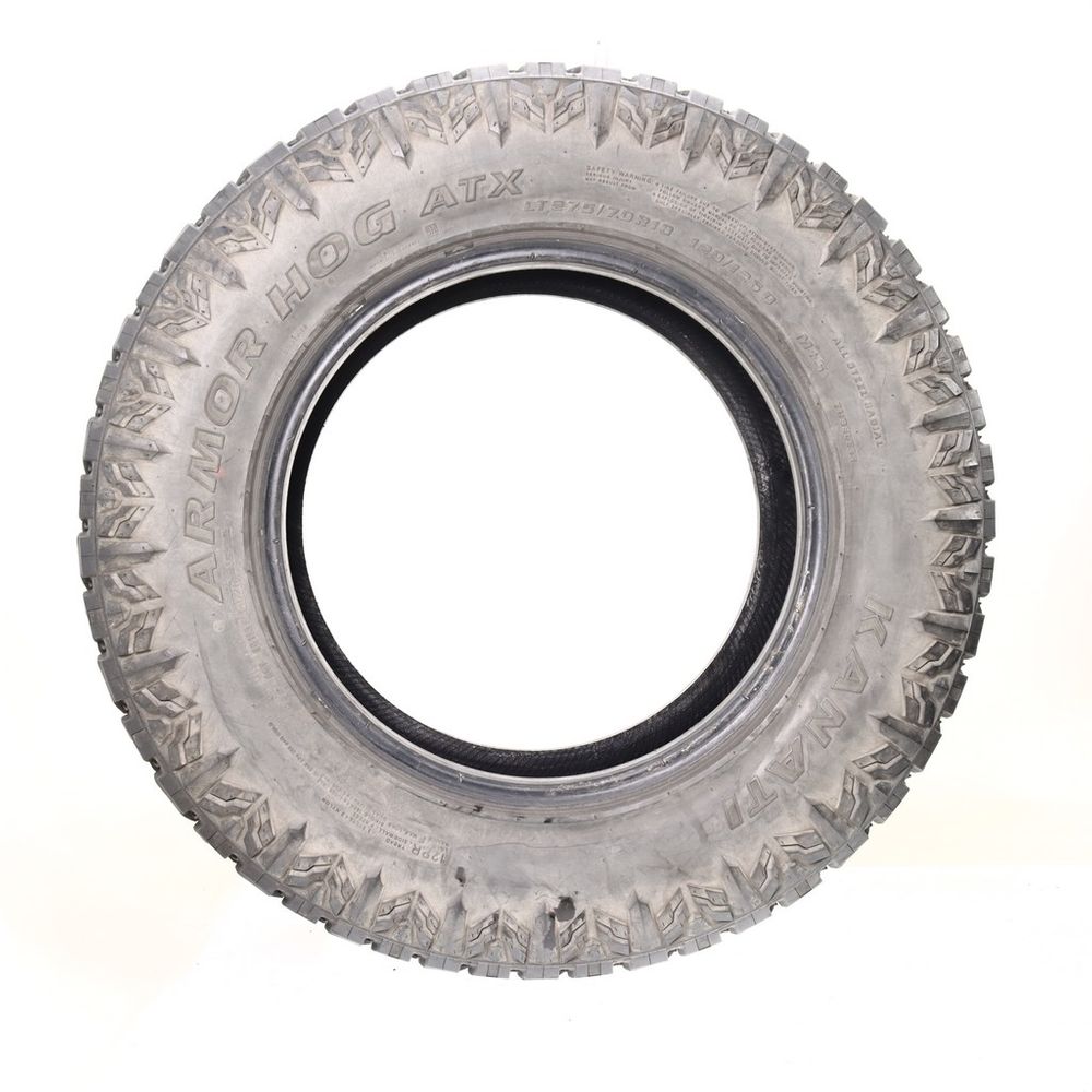 Used LT 275/70R18 Kanati Armor Hog ATX 129/126Q F - 6.5/32 - Image 3