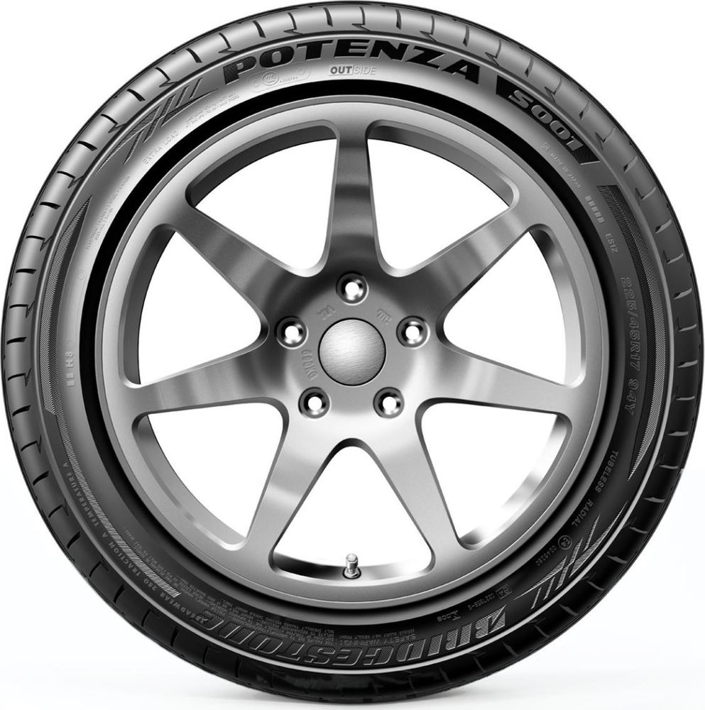 New 245/45R19 Bridgestone Potenza S001 MOEXTENDED 102Y - Image 2