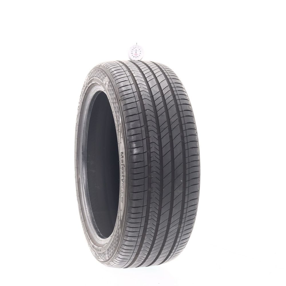 Set of (2) Used 225/45ZR18 Kumho Majesty 9 Solus TA91 95W - 7-8/32 - Image 1