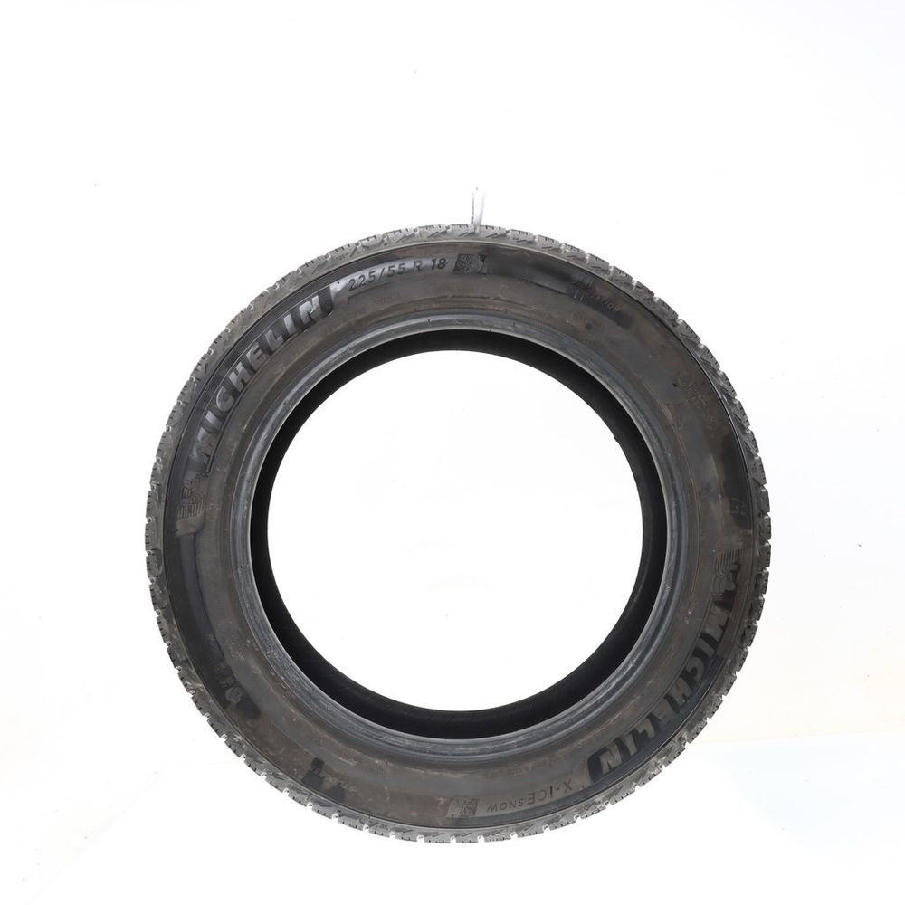 Used 225/55R18 Michelin X-Ice Snow 102H - 7/32 - Image 3