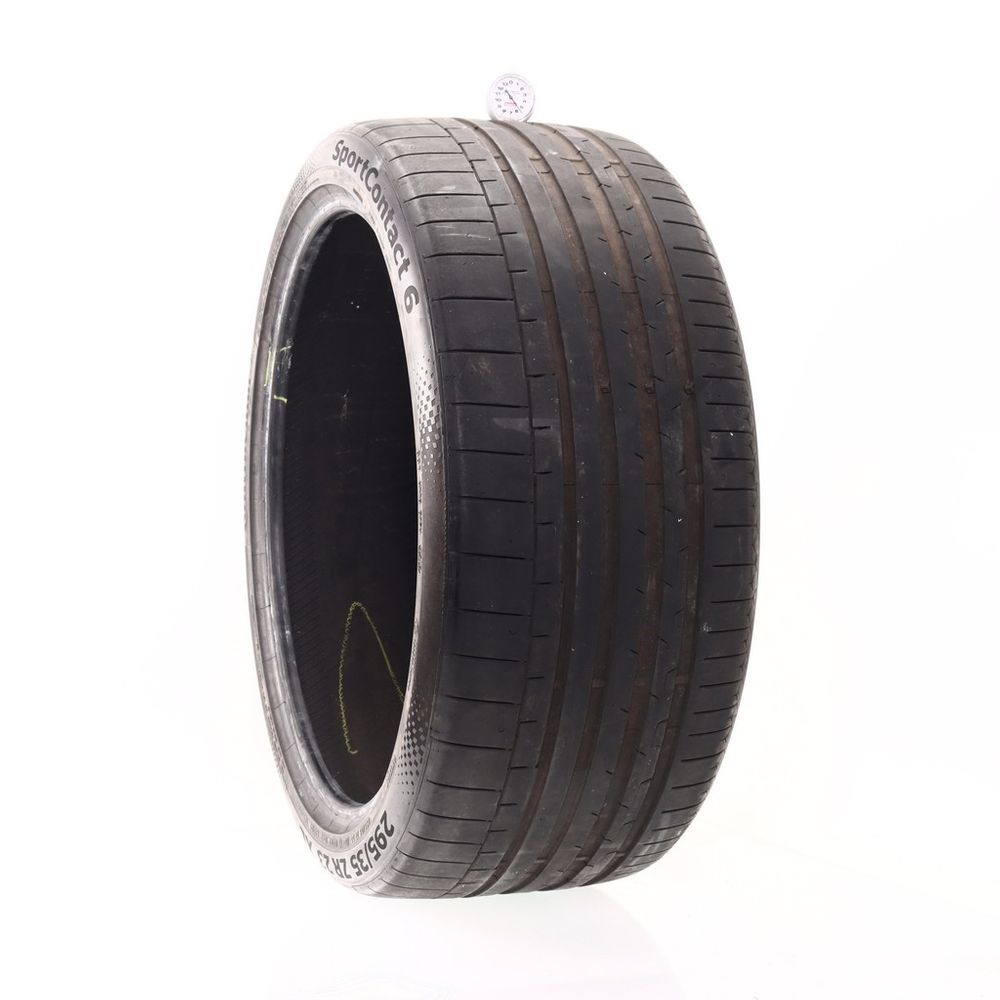 Used 295/35ZR23 Continental SportContact 6 108Y - 5.5/32 - Image 1