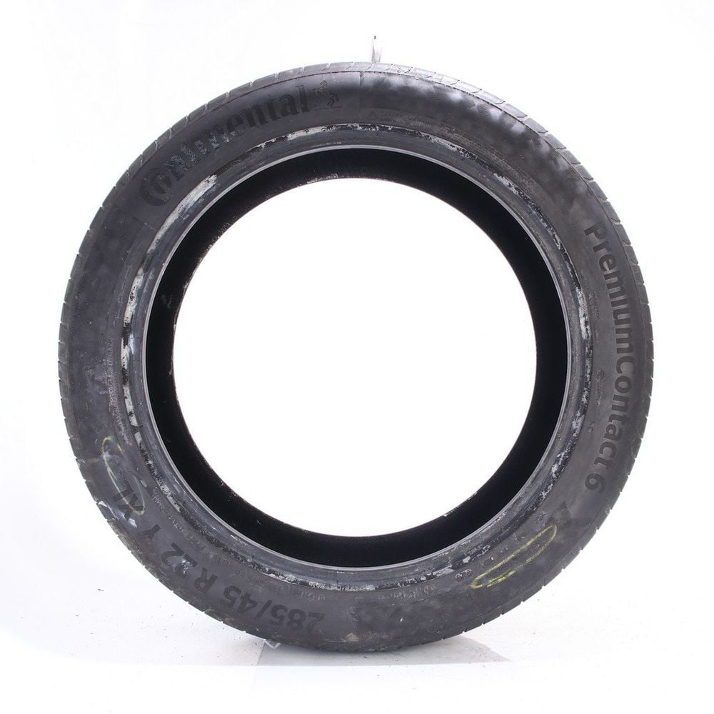 Set of (4) Used 285/45R22 Continental PremiumContact 6 MO 114Y - 5-6.5/32 - Image 3