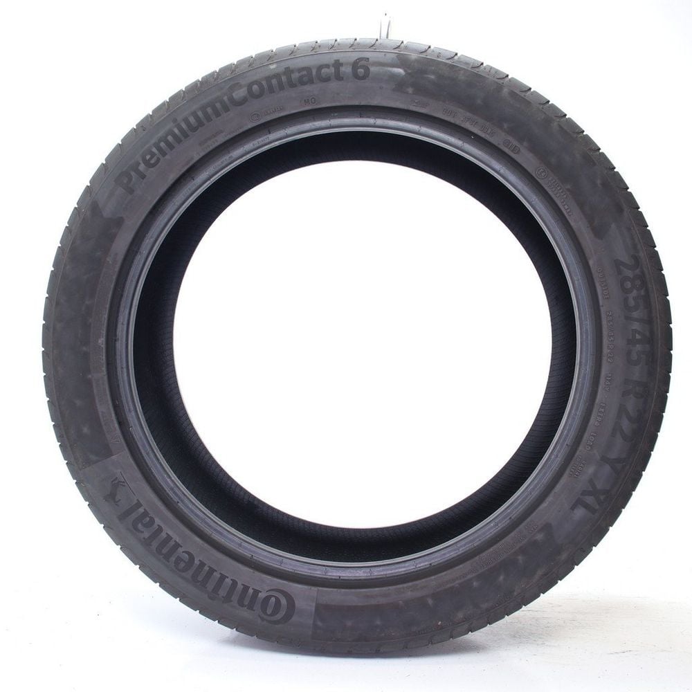 Set of (4) Used 285/45R22 Continental PremiumContact 6 MO 114Y - 5-6.5/32 - Image 6