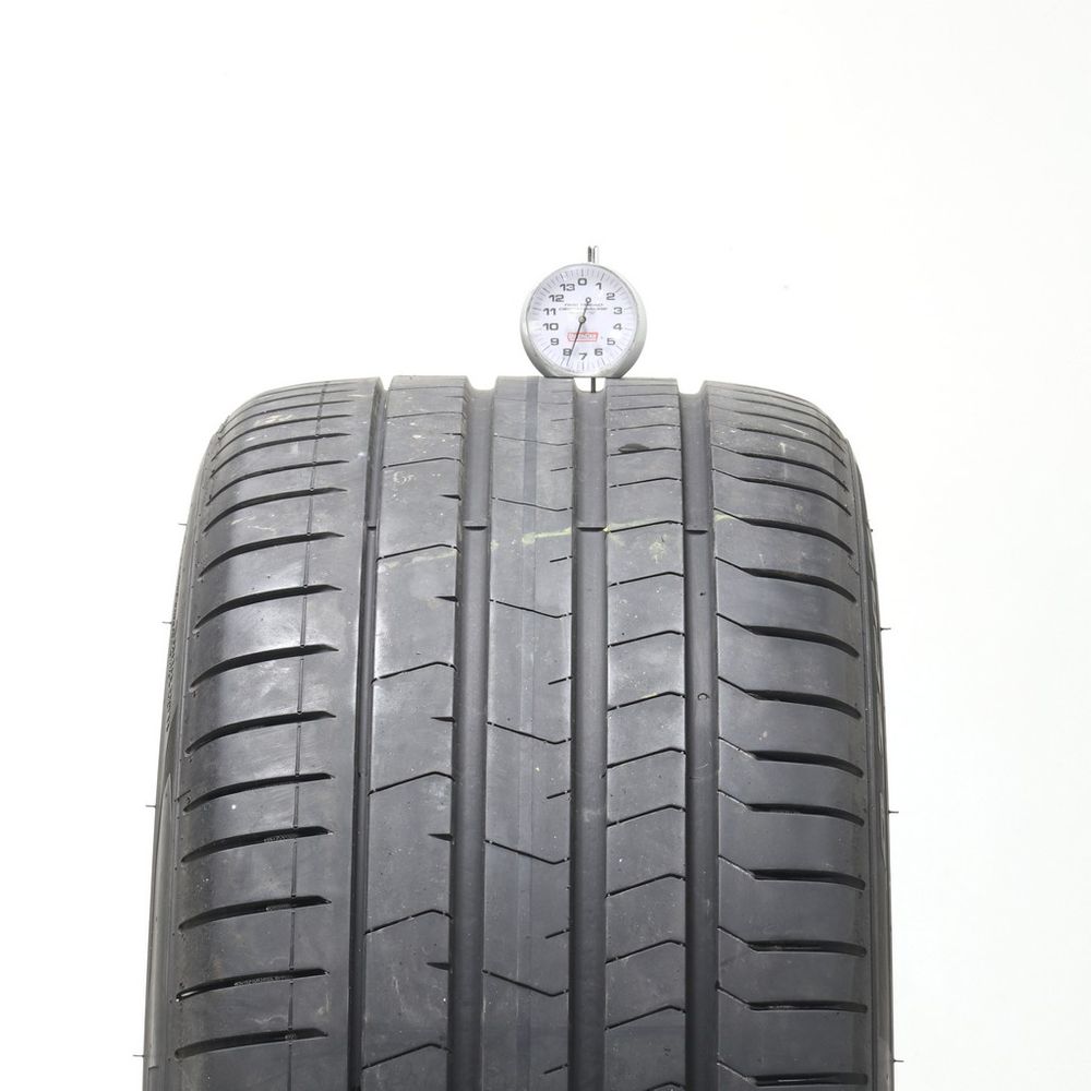 Set of (4) Used 265/35R21 Pirelli P Zero PZ4 LM1 Elect PNCS 103Y - 7-7.5/32 - Image 5