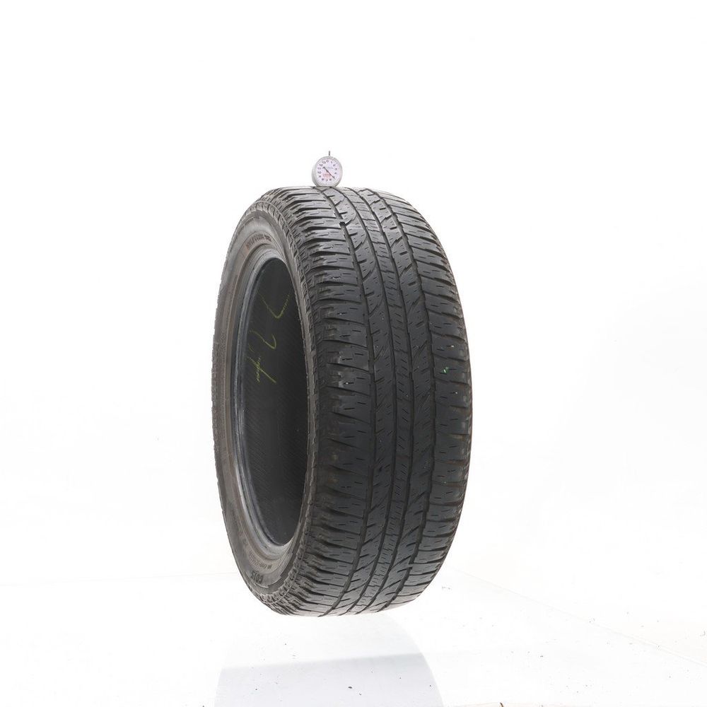 Set of (2) Used 225/55R18 Yokohama Geolandar A/T G015 98H - 5-6.5/32 - Image 1