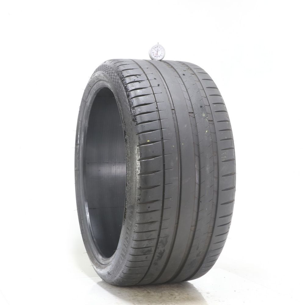 Set of (2) Used 305/30ZR21 Michelin Pilot Sport 4 S MO1A 104Y - 6.5-7/32 - Image 4