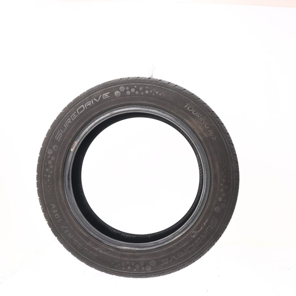Set of (2) Used 225/55R17 SureDrive Touring A/S TA71 101V - 7-8/32 - Image 3