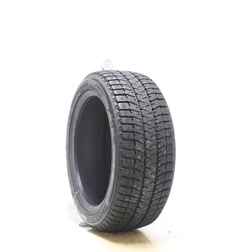 Set of (2) Used 225/50R18 Bridgestone Blizzak WS90 Studless 95T - 10-11/32 - Image 4