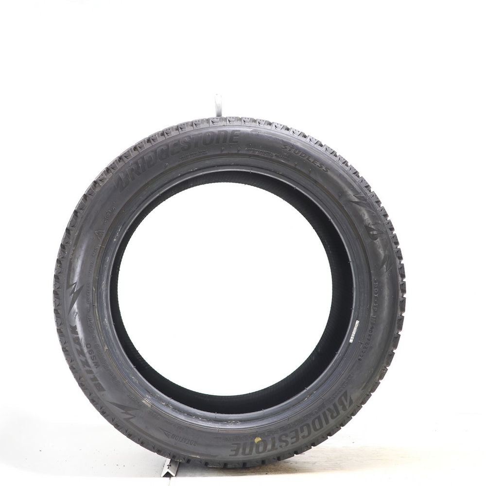 Set of (2) Used 225/50R18 Bridgestone Blizzak WS90 Studless 95T - 10-11/32 - Image 6