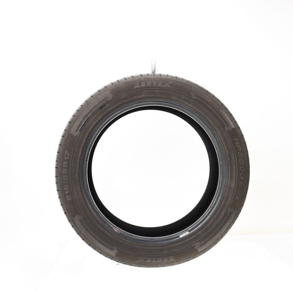 Set of (2) Used 215/55R17 Zeetex HP5000 max 98W - 7-8/32 - Image 6