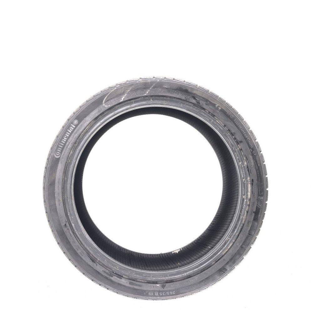 Set of (2) Driven Once 265/35R19 Continental ContiWinterContact TS830P MO 98V - 10/32 - Image 3