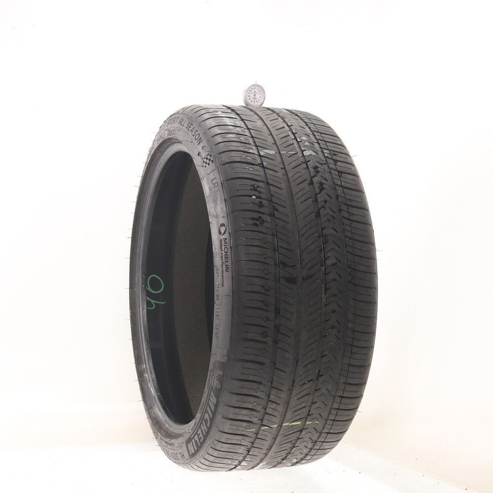 Used 305/35R23 Michelin Pilot Sport All Season 4 LR Acoustic 114Y - 7/32 - Image 1