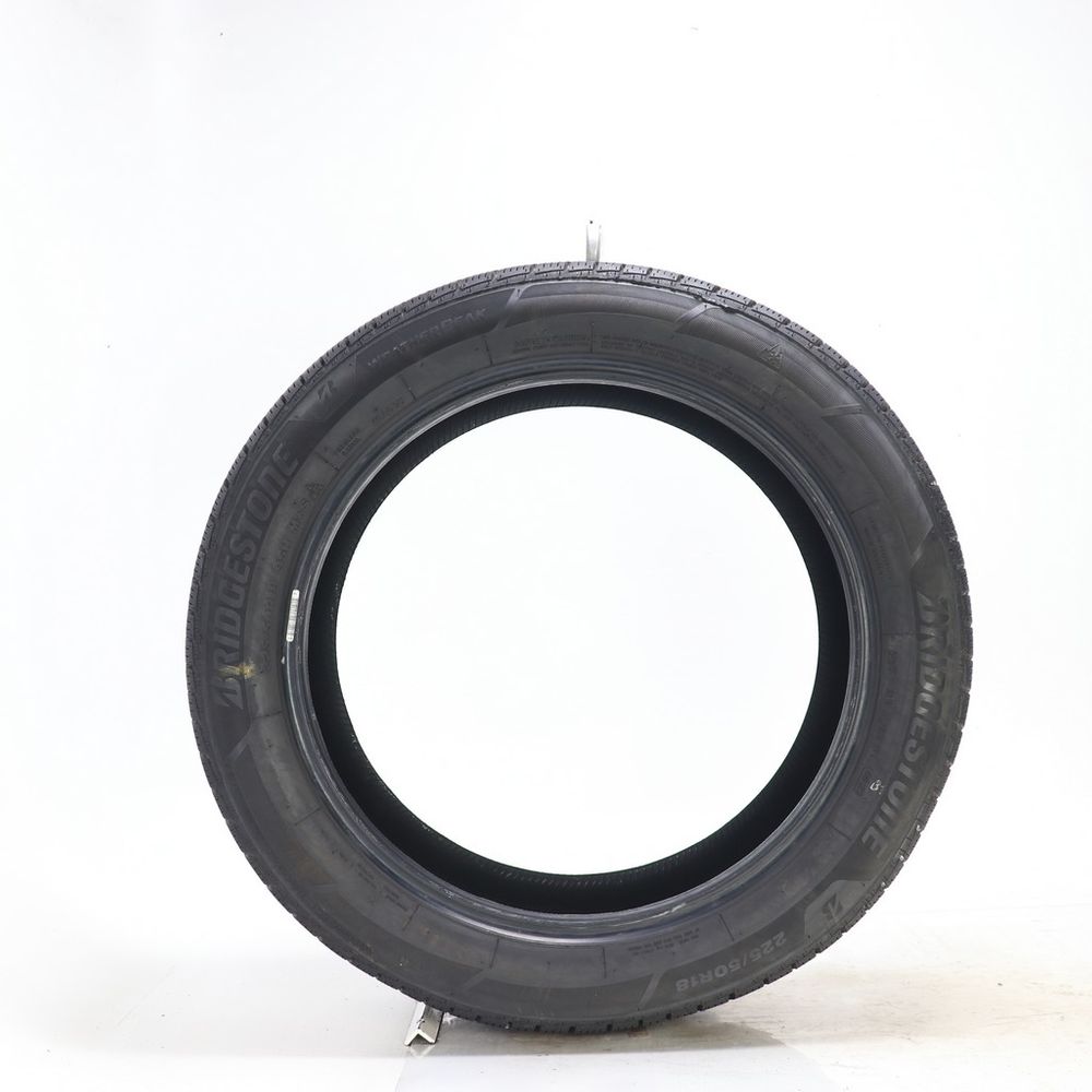 Set of (2) Used 225/50R18 Bridgestone WeatherPeak 95H - 8.5-9/32 - Image 6