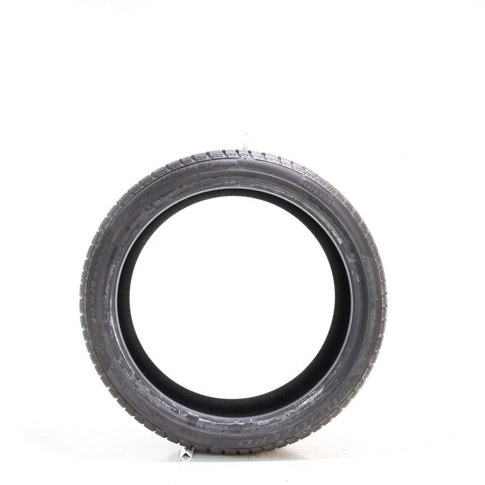 Used 225/40R19 Pirelli Winter Sottozero 3 J 93H - 7.5/32 - Image 3