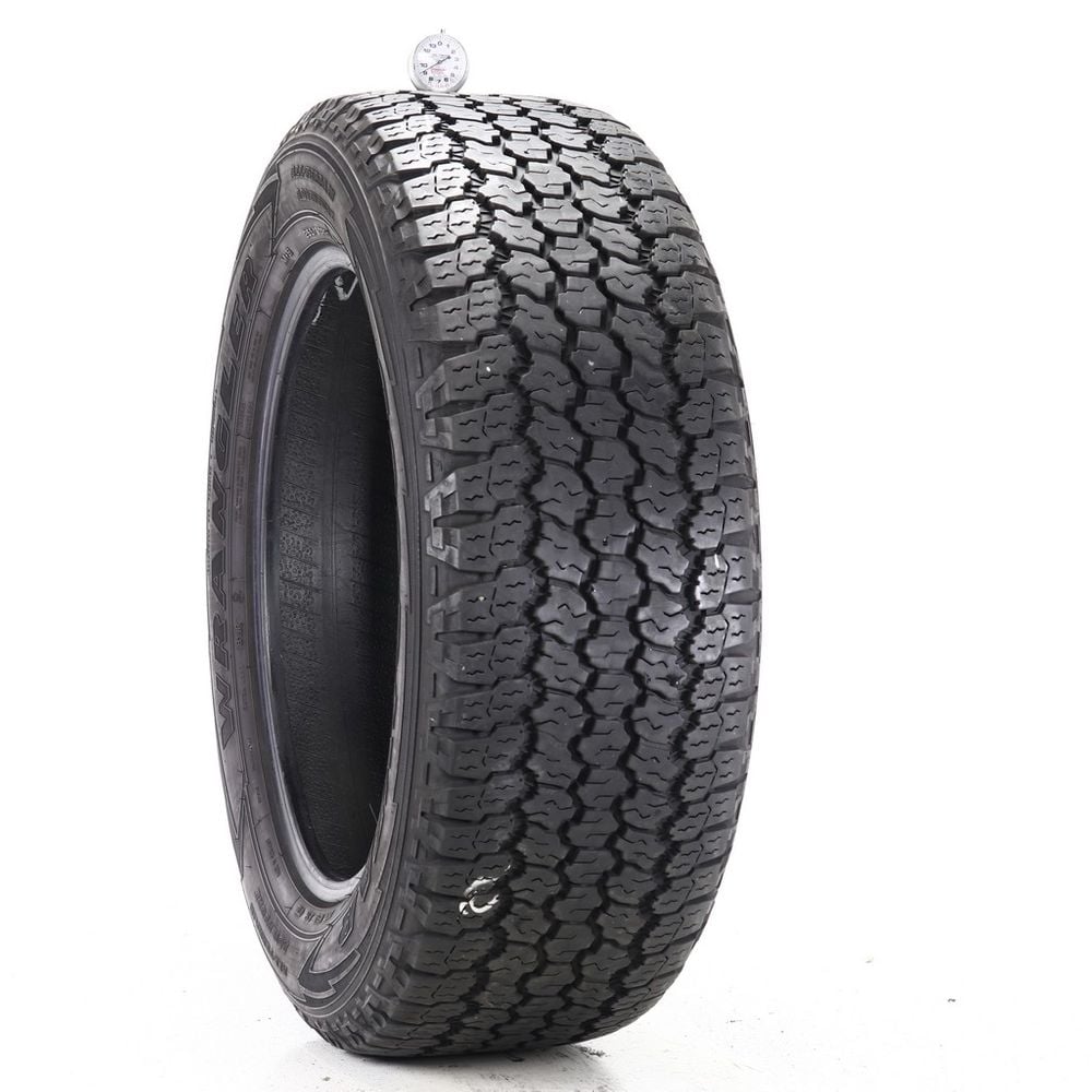 Set of (4) Used 255/60R20 Goodyear Wrangler All-Terrain Adventure LR 113H - 8.5-10/32 - Image 4