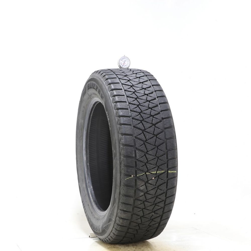 Set of (2) Used 225/60R17 Bridgestone Blizzak DM-V2 99S - 6.5-8/32 - Image 4
