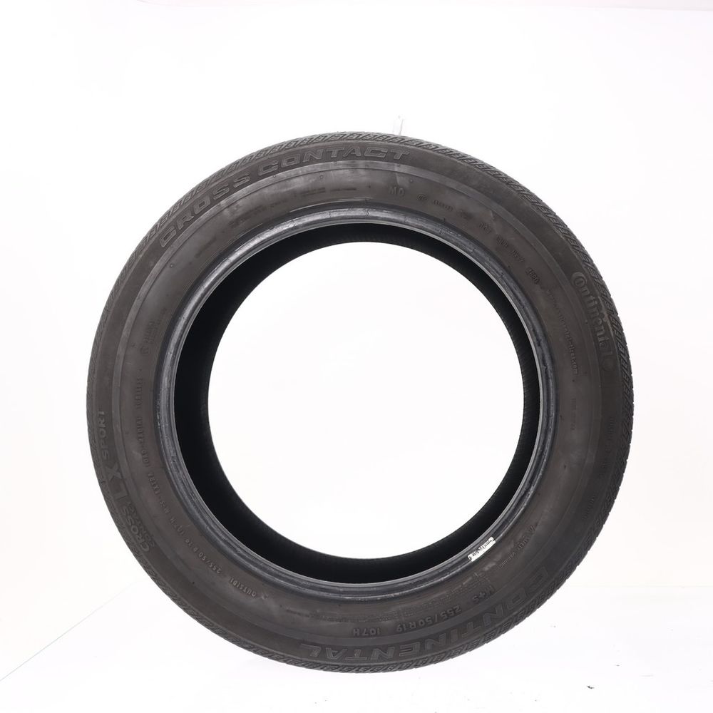 Set of (2) Used 255/50R19 Continental CrossContact LX Sport MO 107H - 7-7.5/32 - Image 6