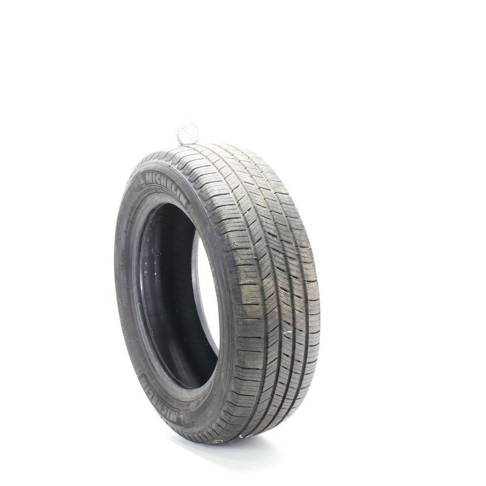 Set of (2) Used 205/60R16 Michelin Defender T+H 92H - 5-6.5/32 - Image 1