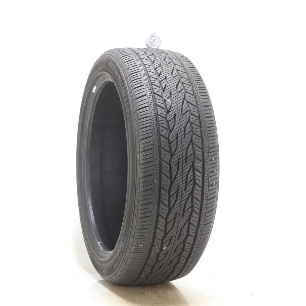 Set of (2) Used 255/45R22 Continental CrossContact LX20 107V - 7-8.5/32 - Image 4
