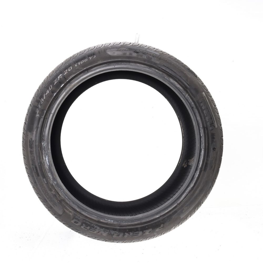 Set of (2) Used 275/40ZR20 Pirelli P Zero Nero 106Y - 8-9/32 - Image 3
