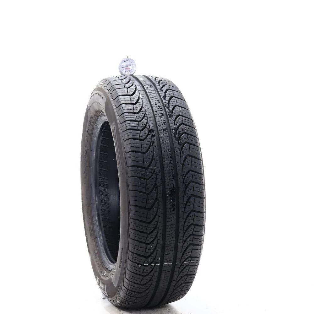 Set of (2) Used 215/60R16 Pirelli P4 Four Seasons Plus 95T - 9.5-10/32 - Image 4