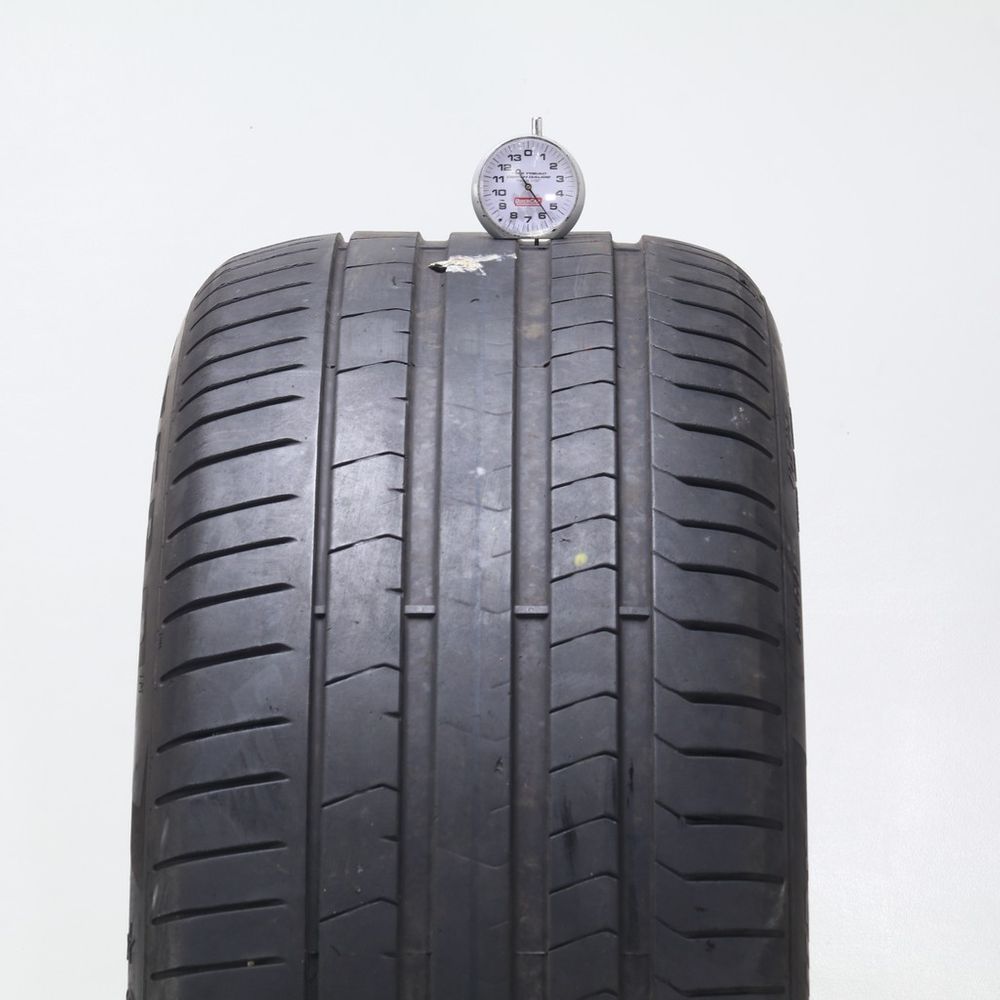 Set of (2) Used 285/45R21 Pirelli P Zero PZ4 Run Flat 113Y - 5.5/32 - Image 2