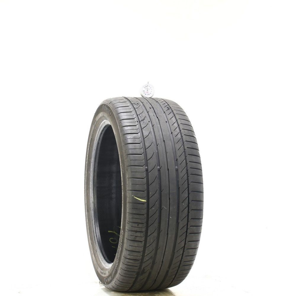 Used 255/40R19 Continental ContiSportContact 5 SSR 96W - 6/32 - Image 1