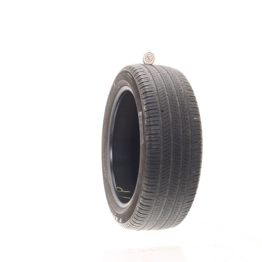 Set of (2) Used 215/55R18 Pirelli P Zero VOL 99V - 5-6/32 - Image 1