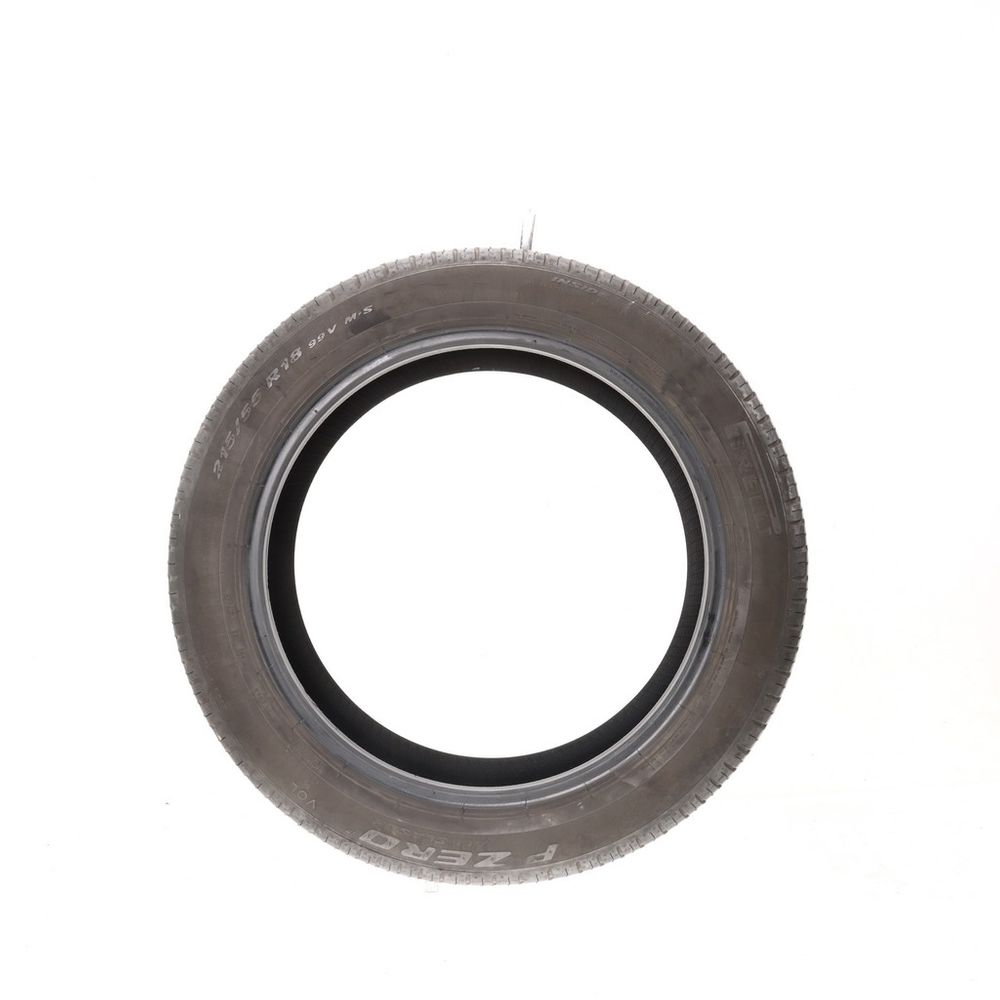 Set of (2) Used 215/55R18 Pirelli P Zero VOL 99V - 5-6/32 - Image 3