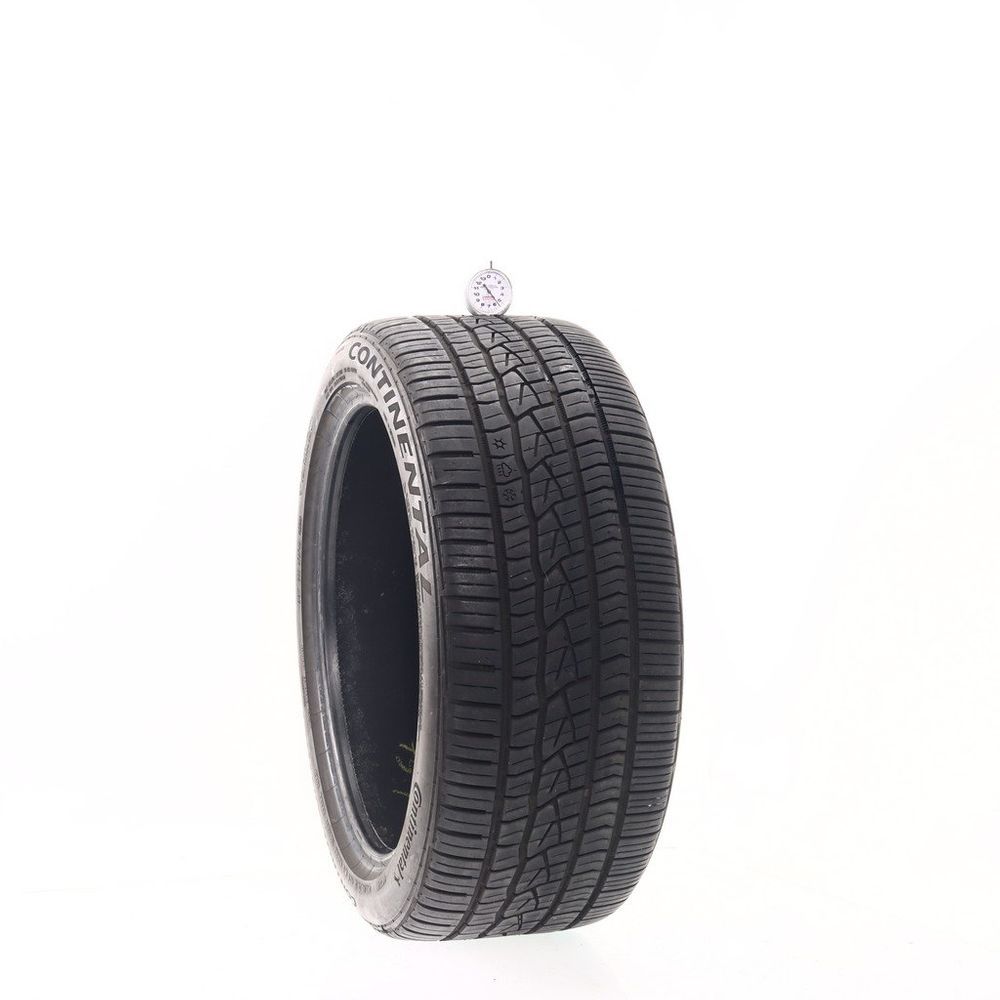 Set of (2) Used 245/40ZR18 Continental ControlContact Sport SRS Plus 97Y - 5.5-7/32 - Image 1