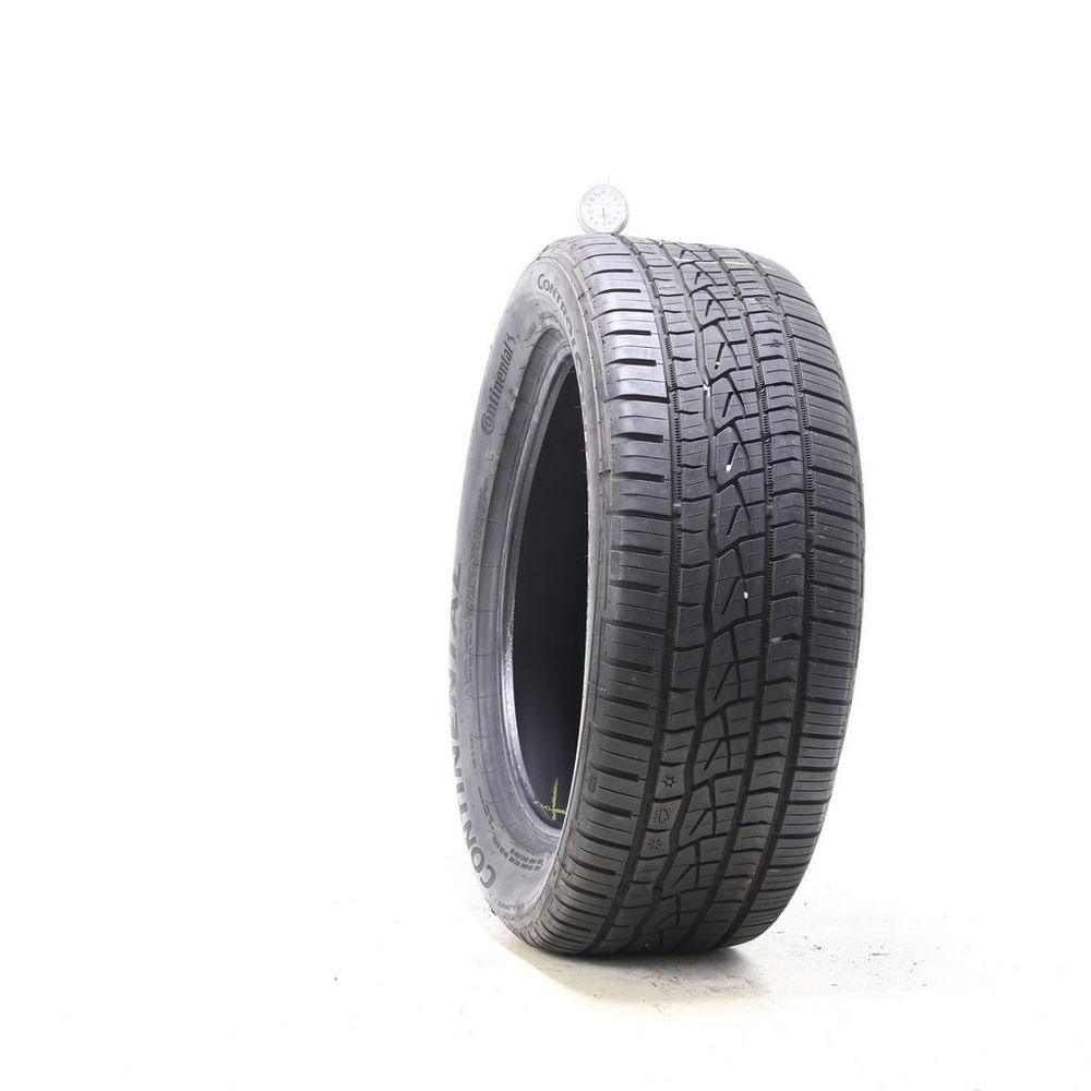 Set of (2) Used 235/55ZR18 Continental ControlContact Sport SRS 100Y - 6.5-7/32 - Image 1