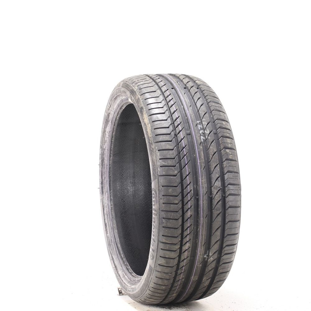 Set of (2) New 235/35R20 Continental ContiSportContact 5 92Y - 9/32 - Image 1
