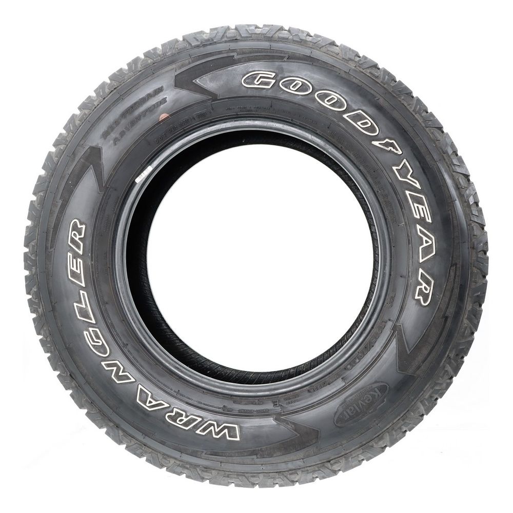 Set of (2) Used LT 275/70R18 Goodyear Wrangler All-Terrain Adventure Kevlar 125/122R E - 6.5-8/32 - Image 3