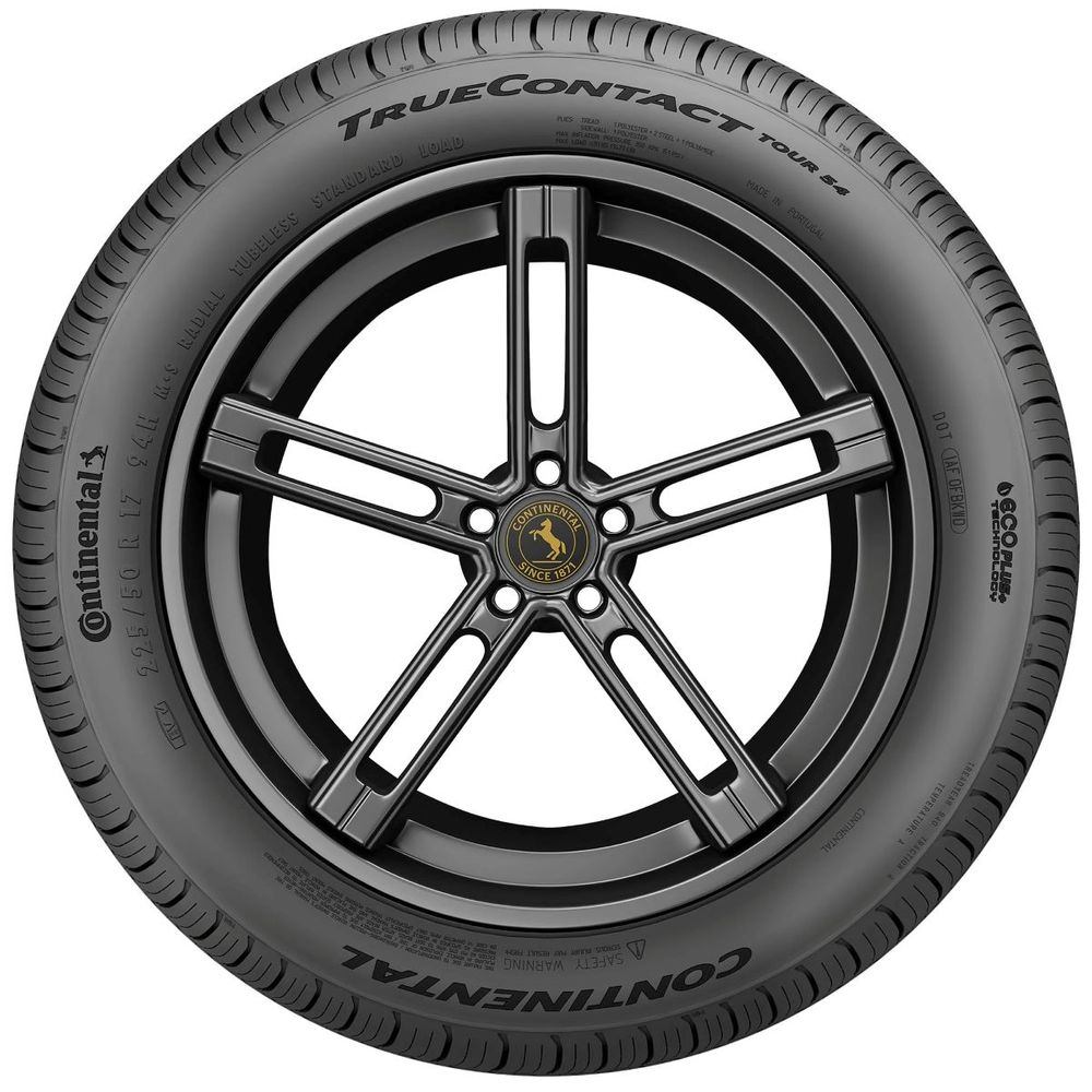 Set of (4) New P 235/50R17 Continental TrueContact Tour 54 96V - Image 2