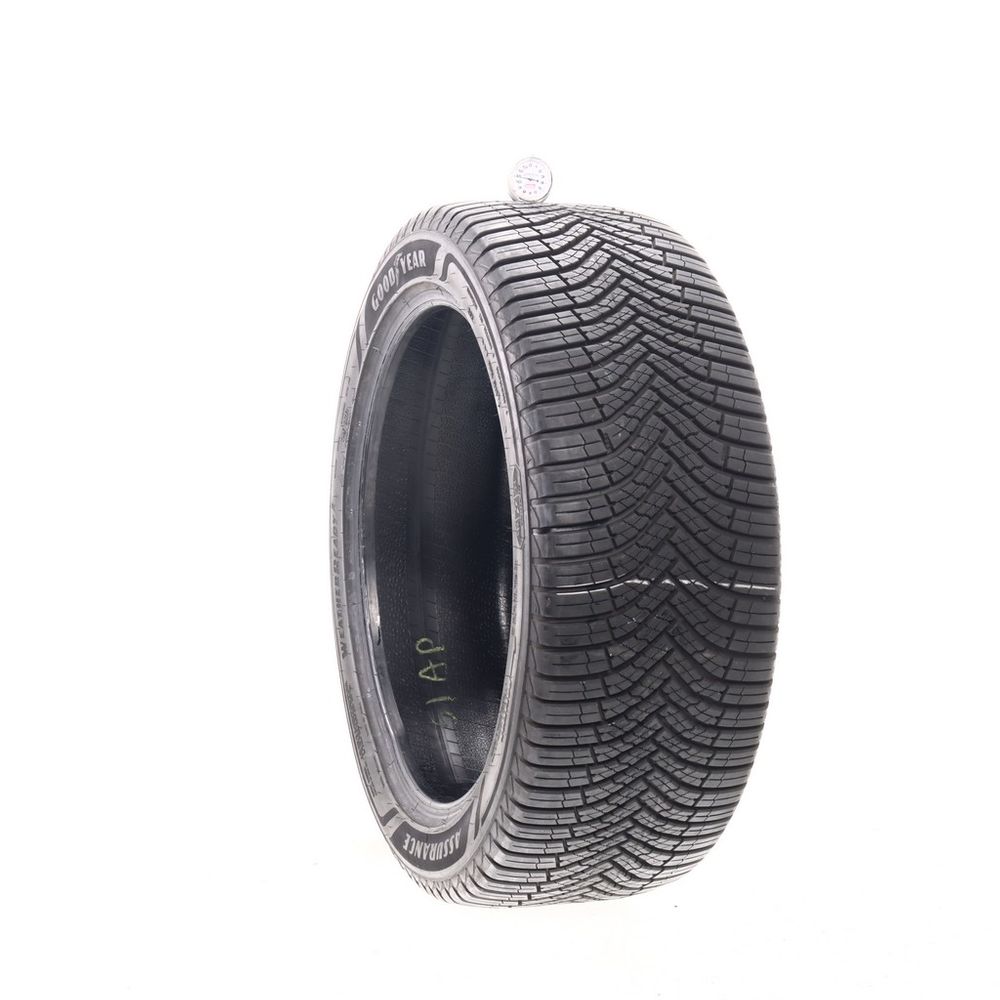 Set of (2) Used 265/45R21 Goodyear Assurance WeatherReady 2 108V - 10.5/32 - Image 1